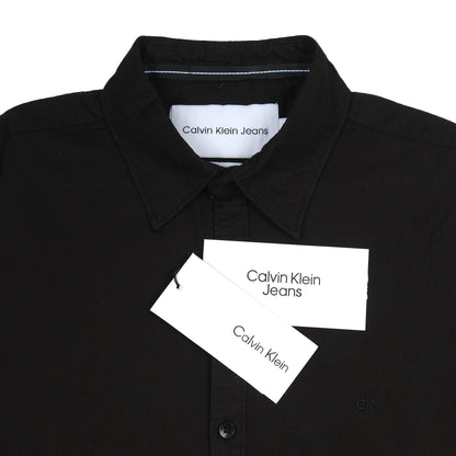 Calvin Klein Effortlessly Chic Black Button-Up Shirt