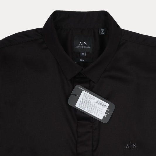 A|X Classic Black Long Sleeve Shirt