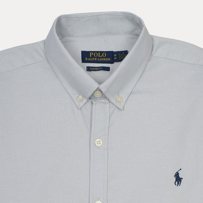 Polo Ralph Lauren Custom Fit Button-Down Shirt in Light Blue