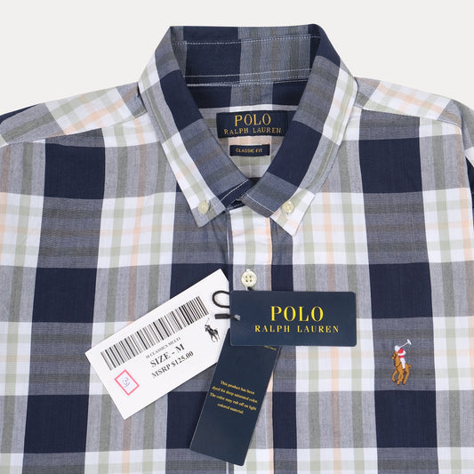 Polo Ralph Lauren Classic Fit Plaid Button-Down Shirt