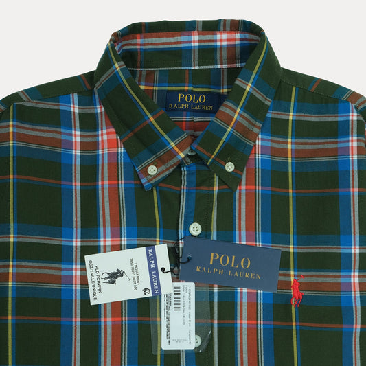 Ralph Lauren Classic Fit Plaid Button-Down Shirt