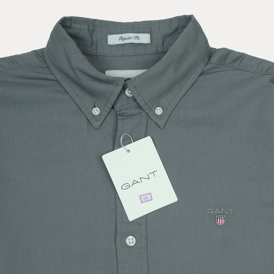 GANT Effortlessly Cool Slate Short-Sleeve Shirt
