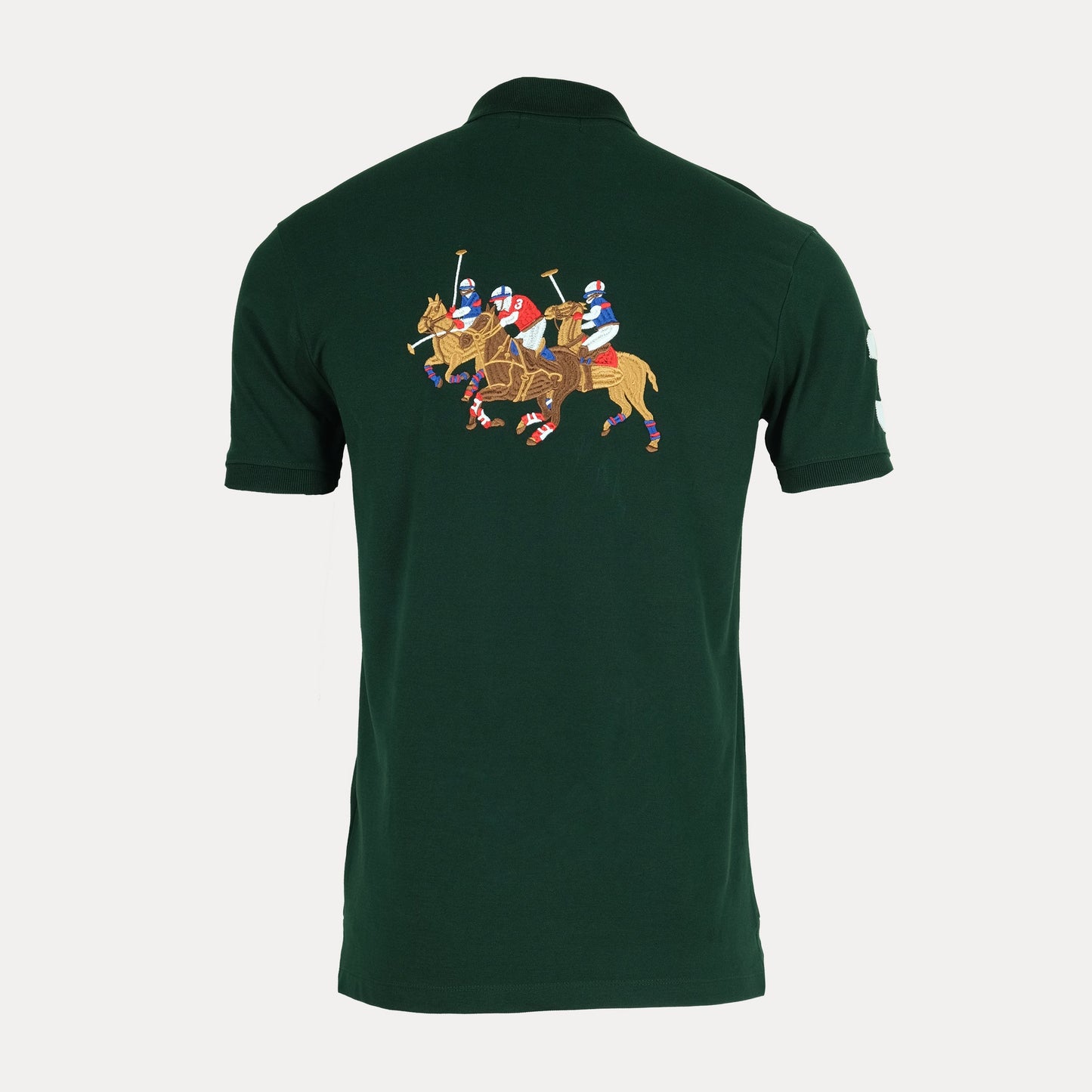 POLO RALPH LAUREN Opulent Pine Classic Fit Short Sleeve Piqu������ Polo Shirt