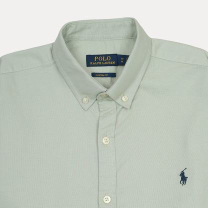Polo Ralph Lauren Custom Fit Button-Down Shirt in Soft Green