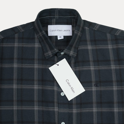 Calvin Klein Jeans Sophisticated Slate Plaid Shirt