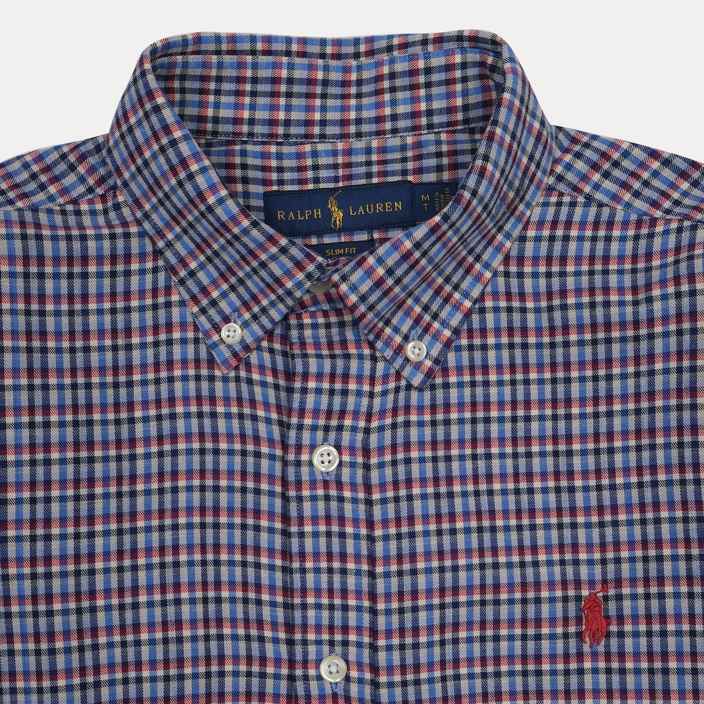 Ralph Lauren Classic Fit Checkered Button-Down Shirt