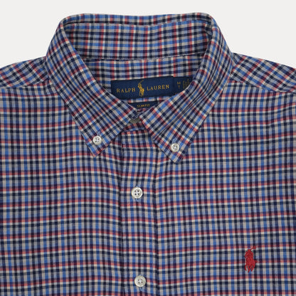 Ralph Lauren Classic Fit Checkered Button-Down Shirt