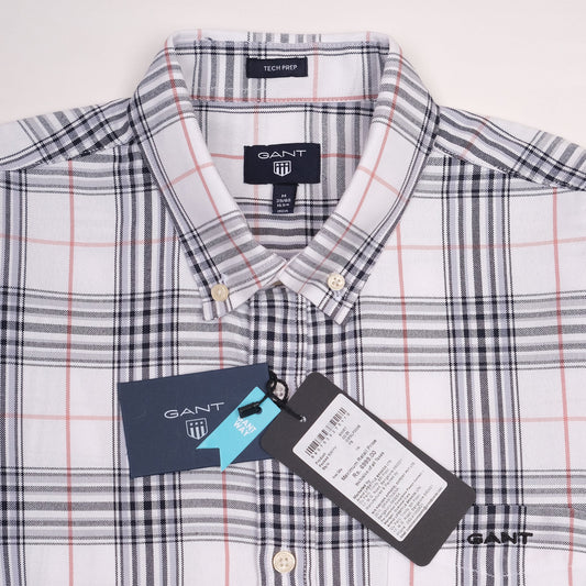 GANT Tech Prep Plaid Button-Up Shirt