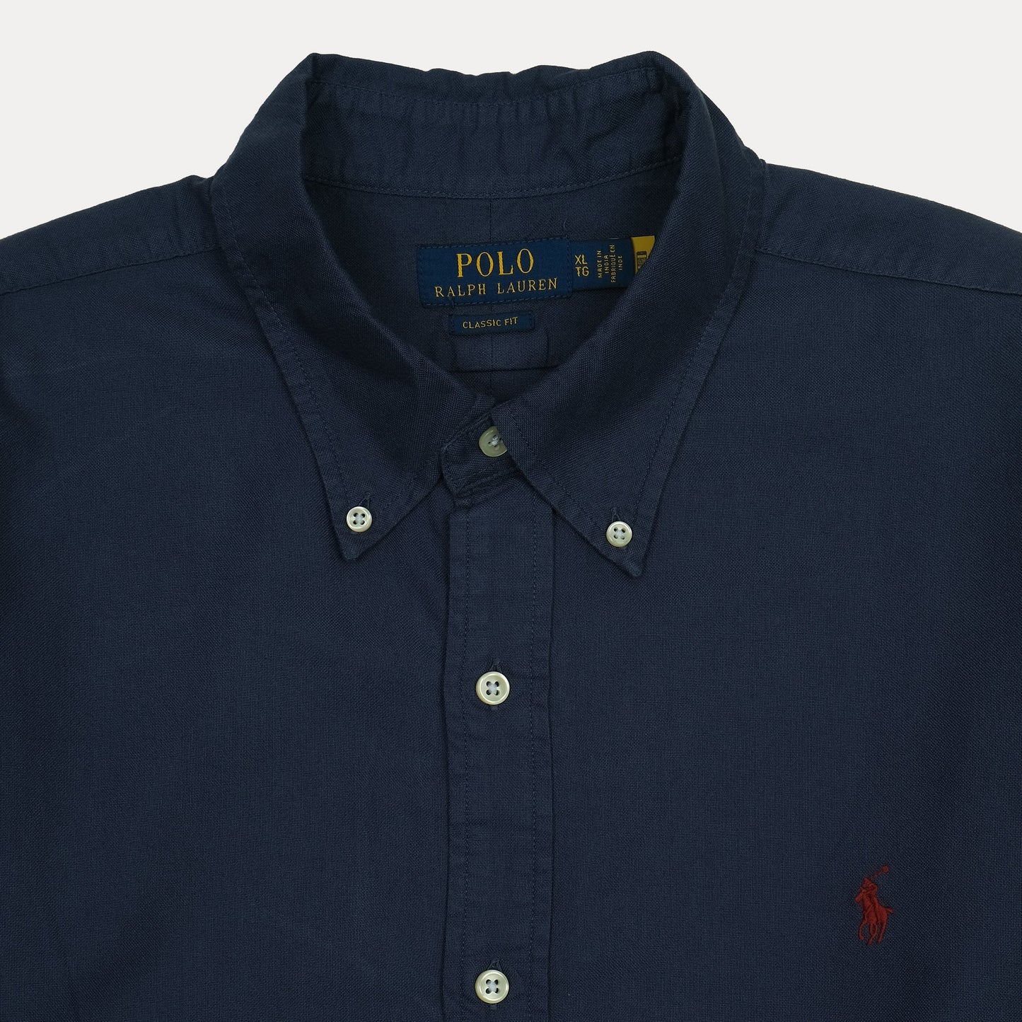 Polo Ralph Lauren Classic Fit Button-Down Shirt in Navy