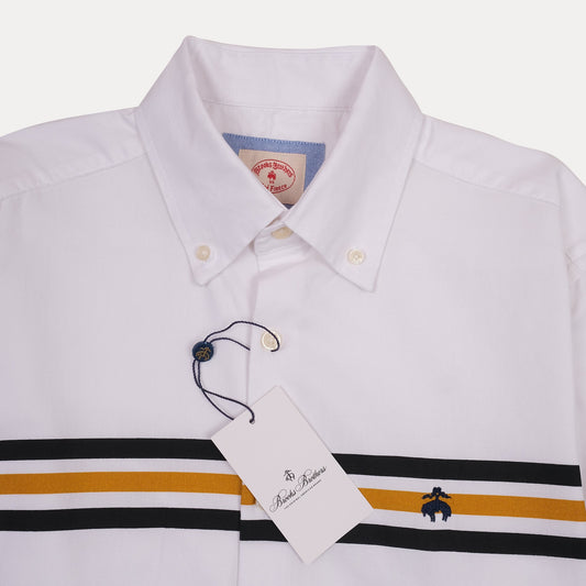 BROOKS BROTHERS Pearl Slim Fit Long Sleeve Button-Up Shirt