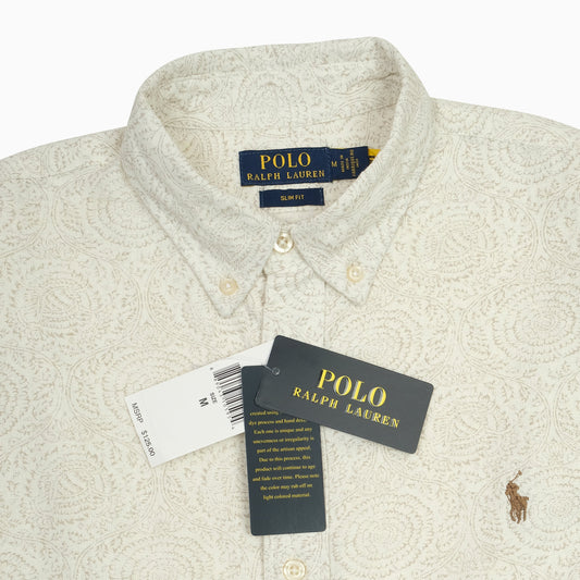 POLO RALPH LAUREN Slim Fit Patterned Button-Up Shirt
