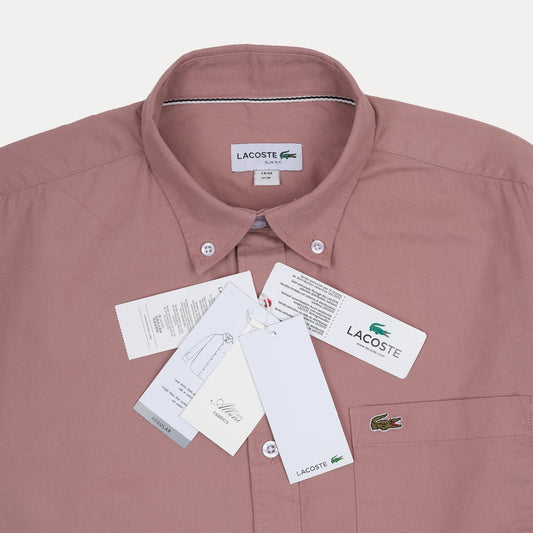 Lacoste Elegant Blush Button-Up Shirt