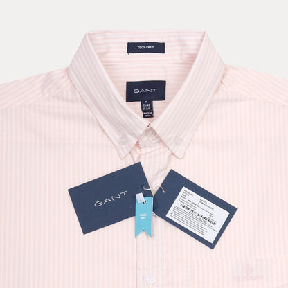 GANT Tech Prep Striped Shirt in Blushing Petal