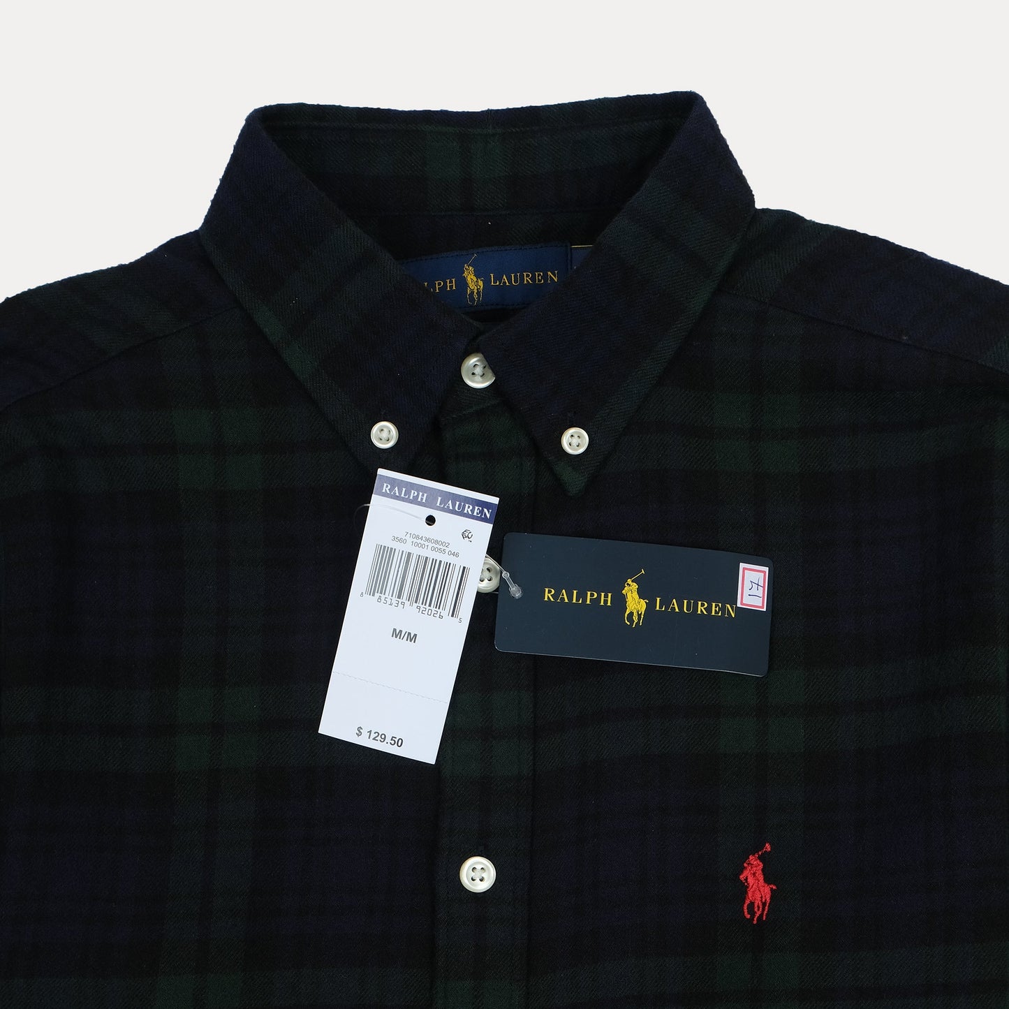 RALPH LAUREN Classic Fit Plaid Button-Down Shirt