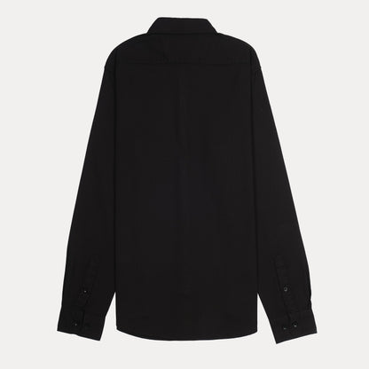 Calvin Klein Effortlessly Chic Black Button-Up Shirt