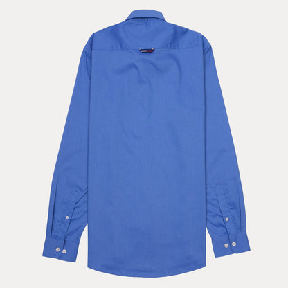 Tommy Jeans Effervescent Azure Slim Fit Shirt