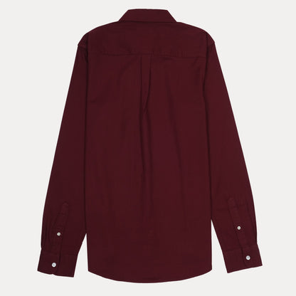 Polo Ralph Lauren Custom Fit Shirt in Rich Merlot