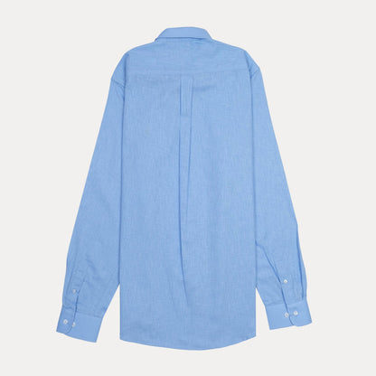 POLO RALPH LAUREN Linen Classic Fit Button-Down Shirt in Sky Blue