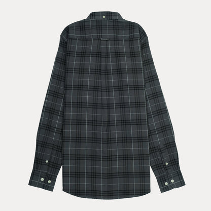 GANT Tech Prep Plaid Perfection Shirt in Charcoal Check