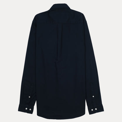Lacoste Elegant Navy Blue Button-Up Shirt