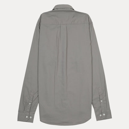 Lacoste Elegant Slate Button-Up Shirt