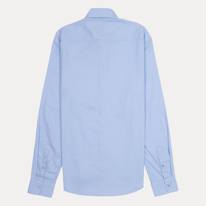 HUGO Serene Azure Tailored Fit Long Sleeve Button-Up Shirt