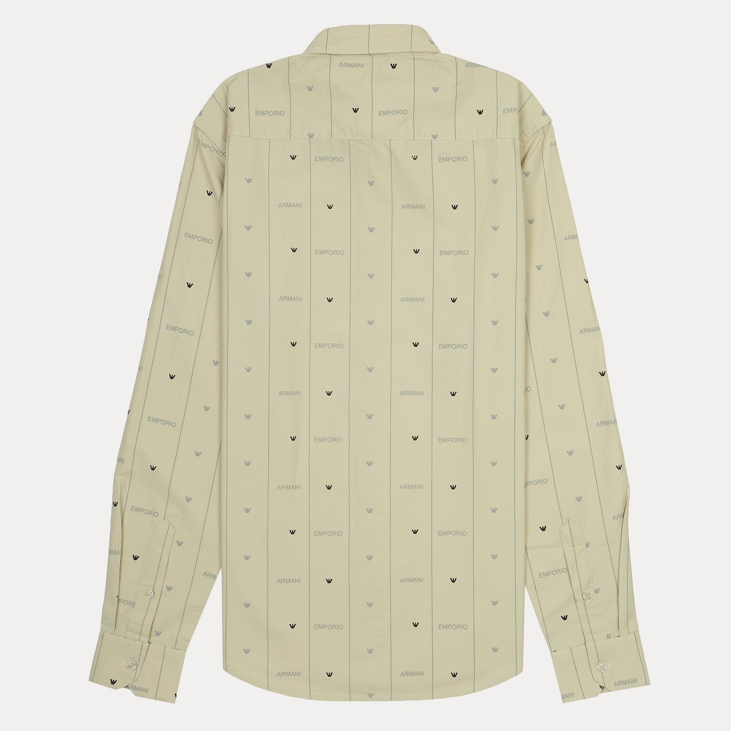 EMPORIO ARMANI Logo Print Long Sleeve Shirt