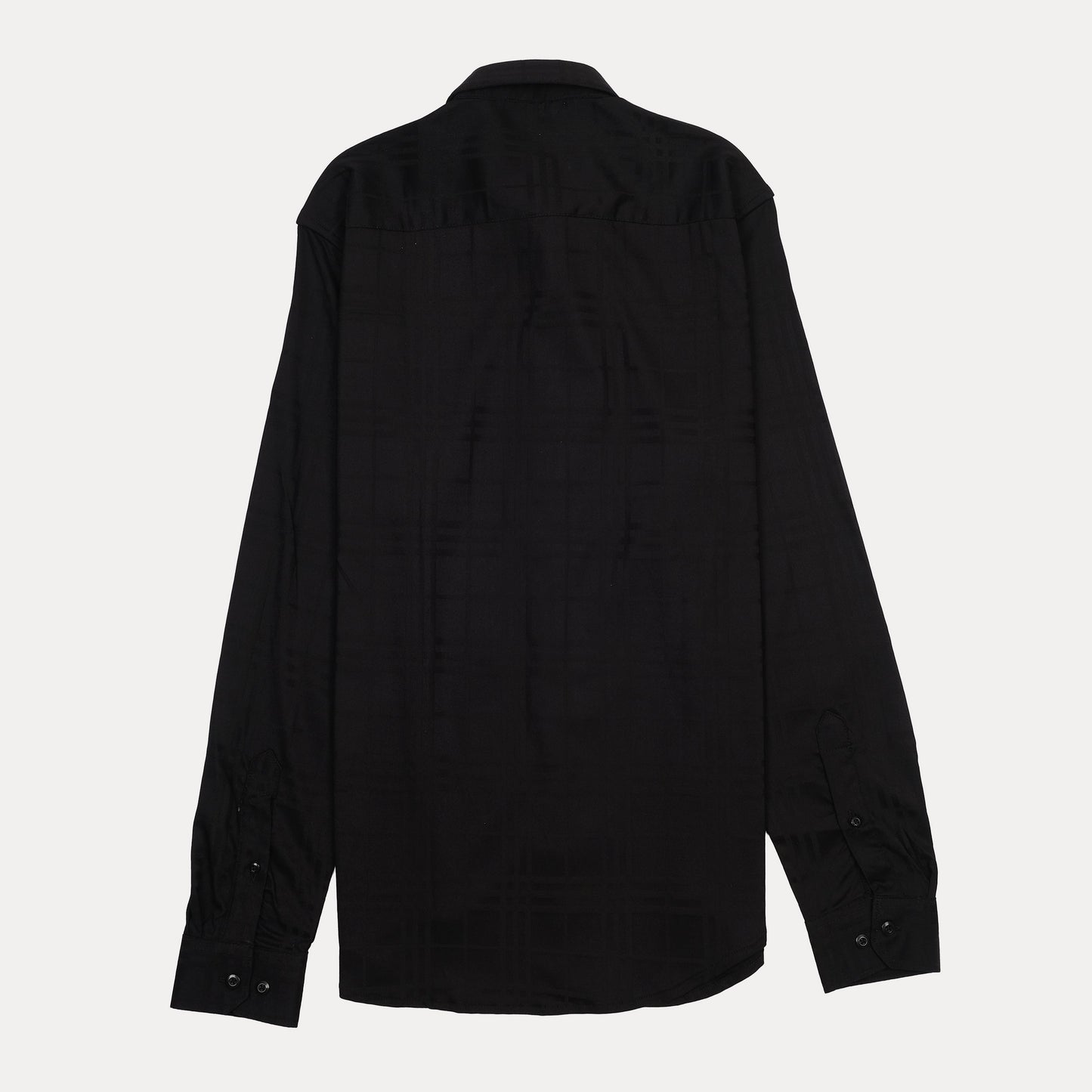 Ralph Lauren Elegant Midnight Black Custom Fit Shirt
