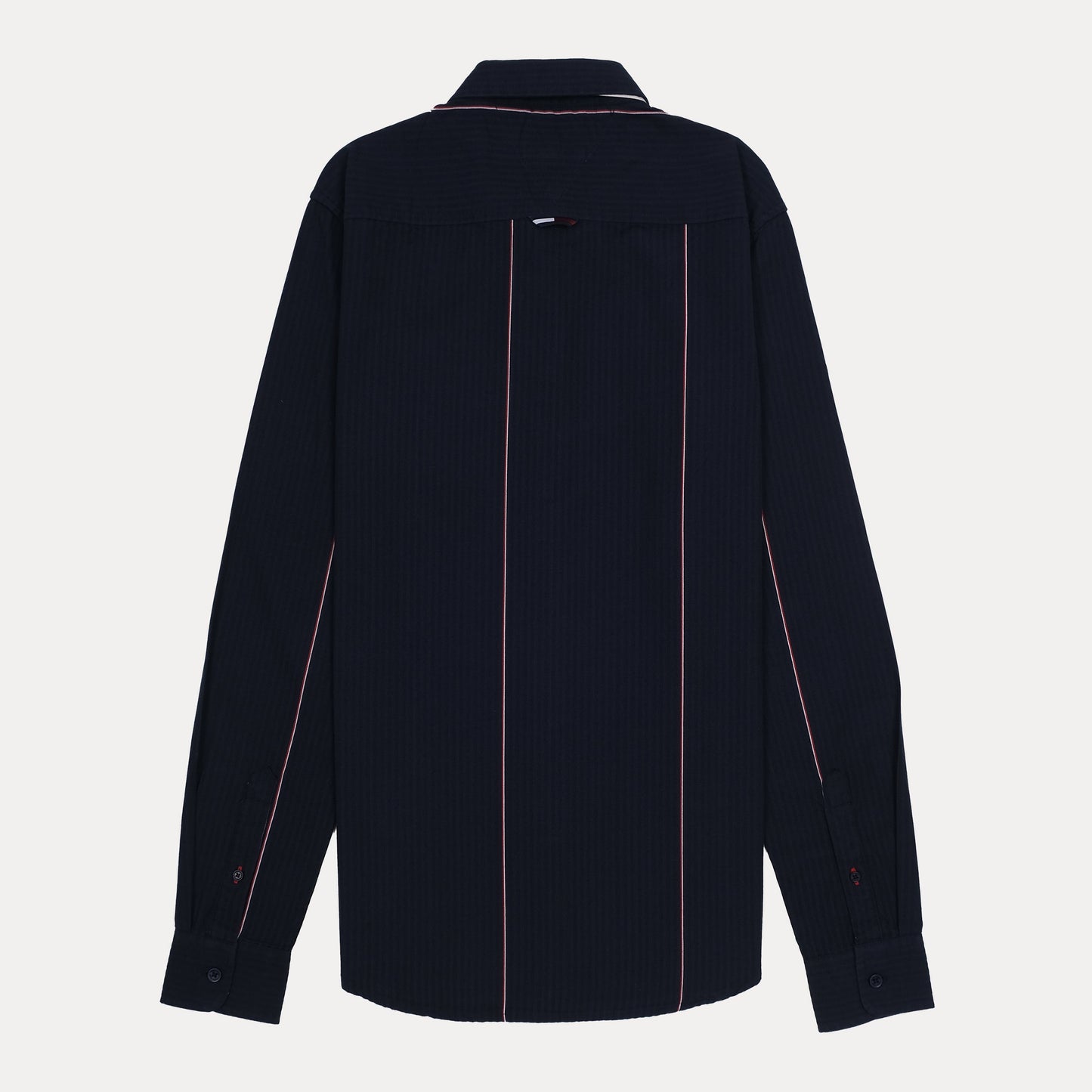 TOMMY JEANS Prismatic Cobalt Echo Slim Fit Long Sleeve Shirt