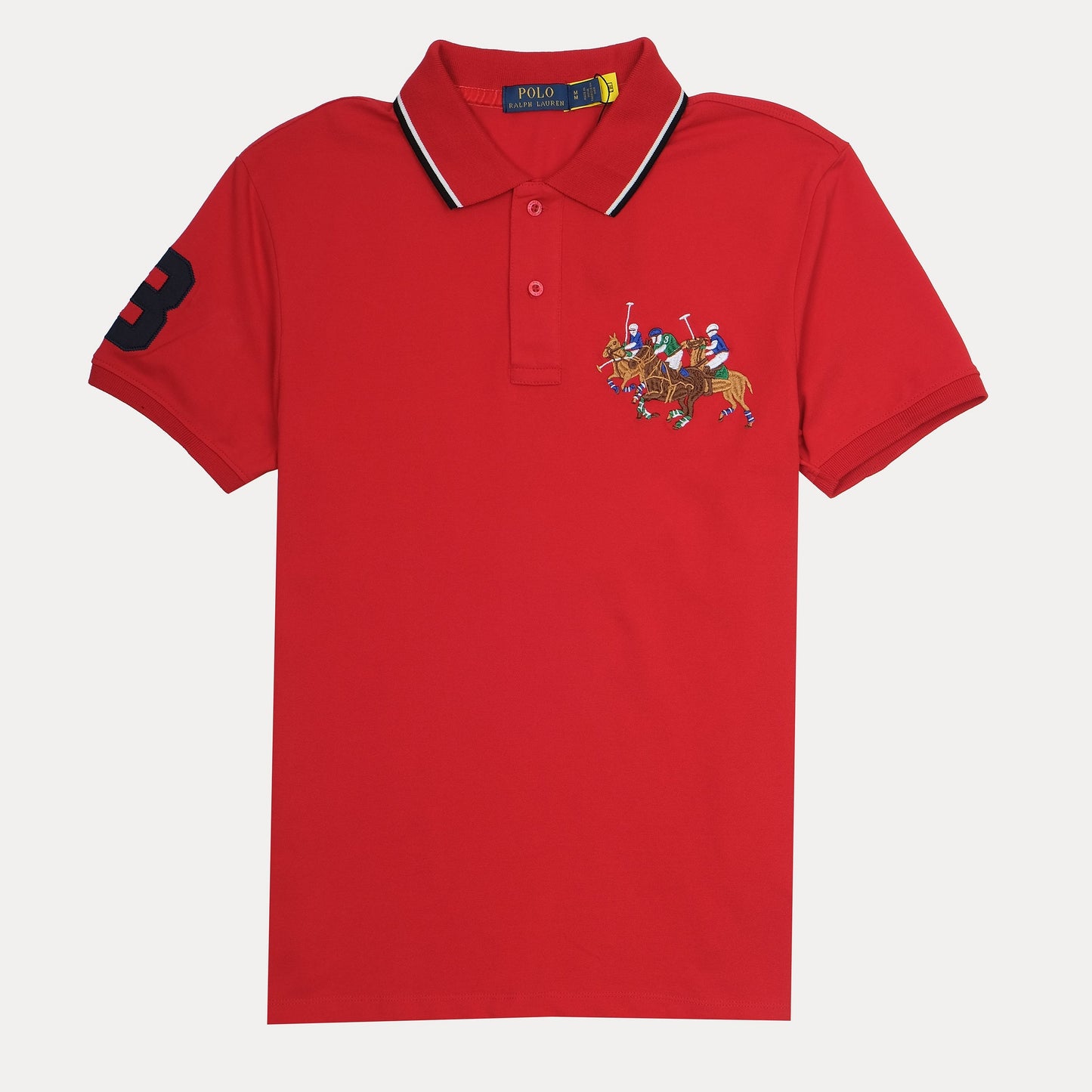 POLO RALPH LAUREN Prismatic Amber Drift Classic Fit Short Sleeve Piqu������ Polo