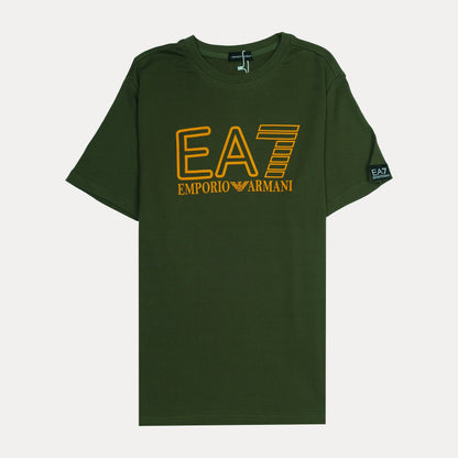 EMPORIO ARMANI Moonstone Sage Tailored Fit Short Sleeve T-Shirt