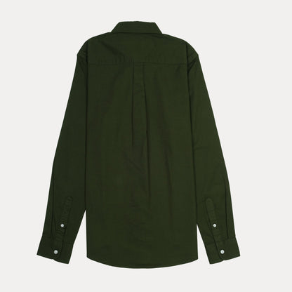 Polo Ralph Lauren Custom Fit Shirt in Enchanted Forest Green