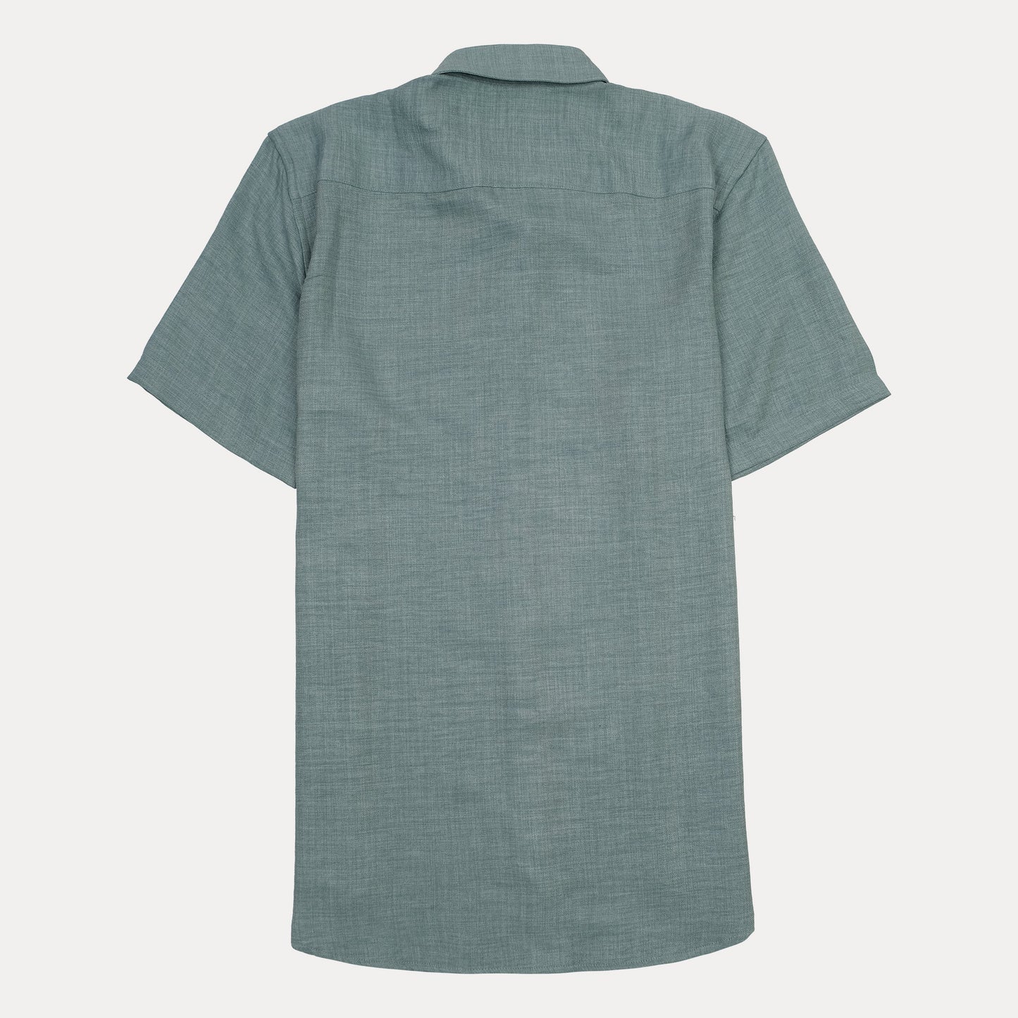 Calvin Klein Jeans Slim Fit Short Sleeve Shirt in Soft Green