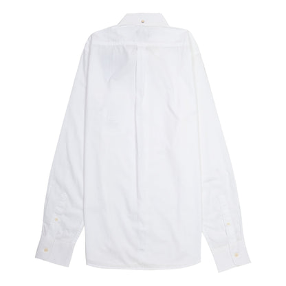 GANT Tech Prep Twill Shirt - Crisp Cloud White Elegance