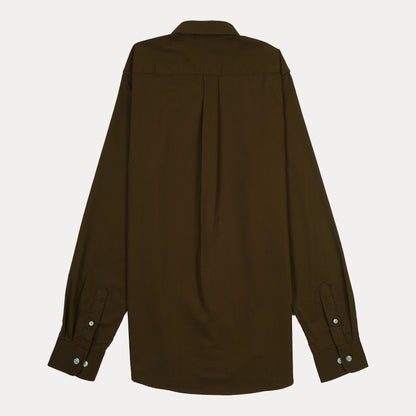 Polo Ralph Lauren Classic Fit Button-Down Shirt in Dark Brown