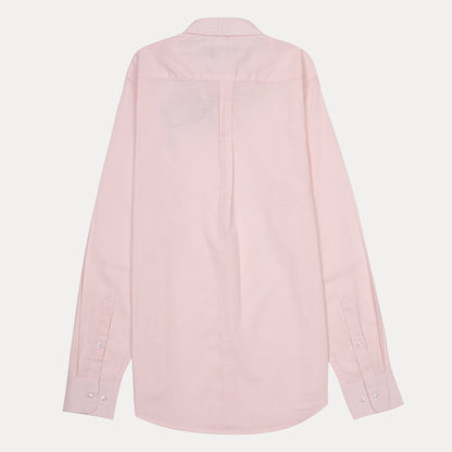 POLO RALPH LAUREN SLIM FIT Button-Down Oxford Linen Shirt in Soft Pink