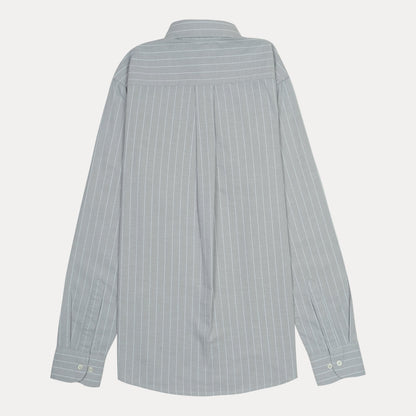 RALPH LAUREN Seraphic Silver Slim Fit Long Sleeve Shirt