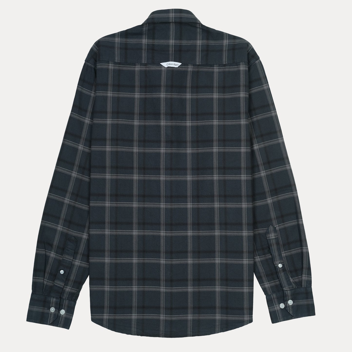 Calvin Klein Jeans Sophisticated Slate Plaid Shirt