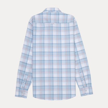 Calvin Klein Jeans Breezy Blue Plaid Button-Up Shirt
