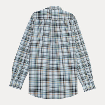 Polo Ralph Lauren Custom Fit Plaid Shirt in Serene Sky