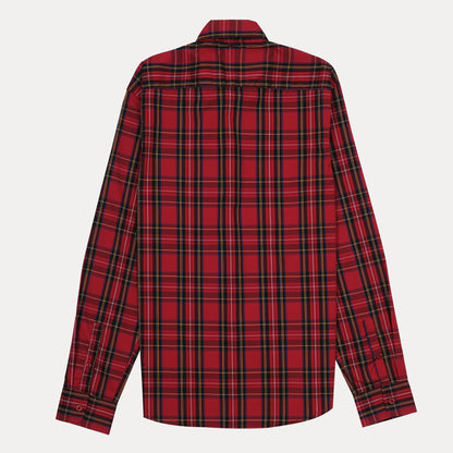 HUGO Dapper Crimson Checkered Slim Fit Shirt