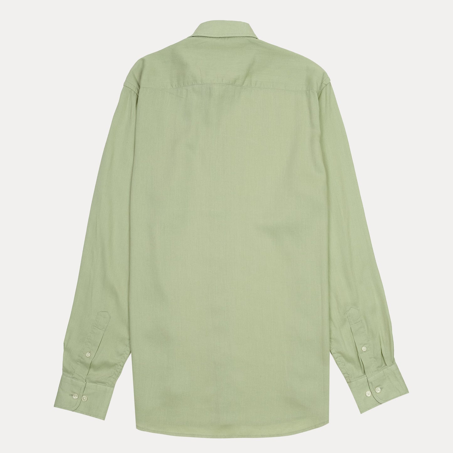 TOMMY HILFIGER Breezy Sage Button-Up Linen Shirt