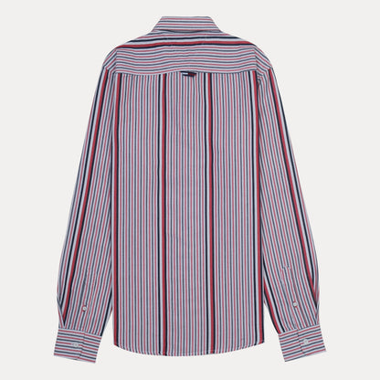 TOMMY JEANS Organic Cotton Slim Fit Striped Shirt