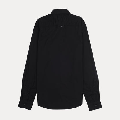 CALVIN KLEIN Untamed Onyx Whisper Long Sleeve Button-Up Shirt