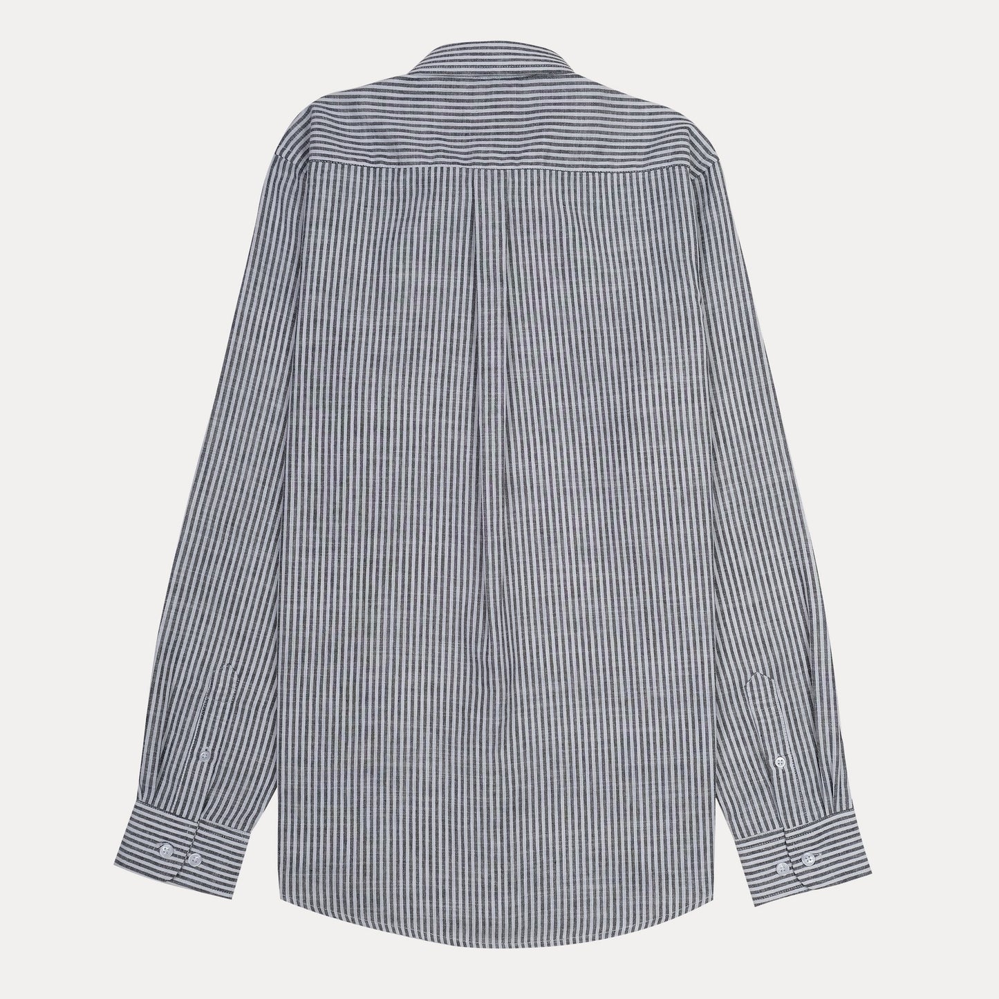 Polo Ralph Lauren Classic Fit Striped Linen Elegance Shirt in Midnight Stripe