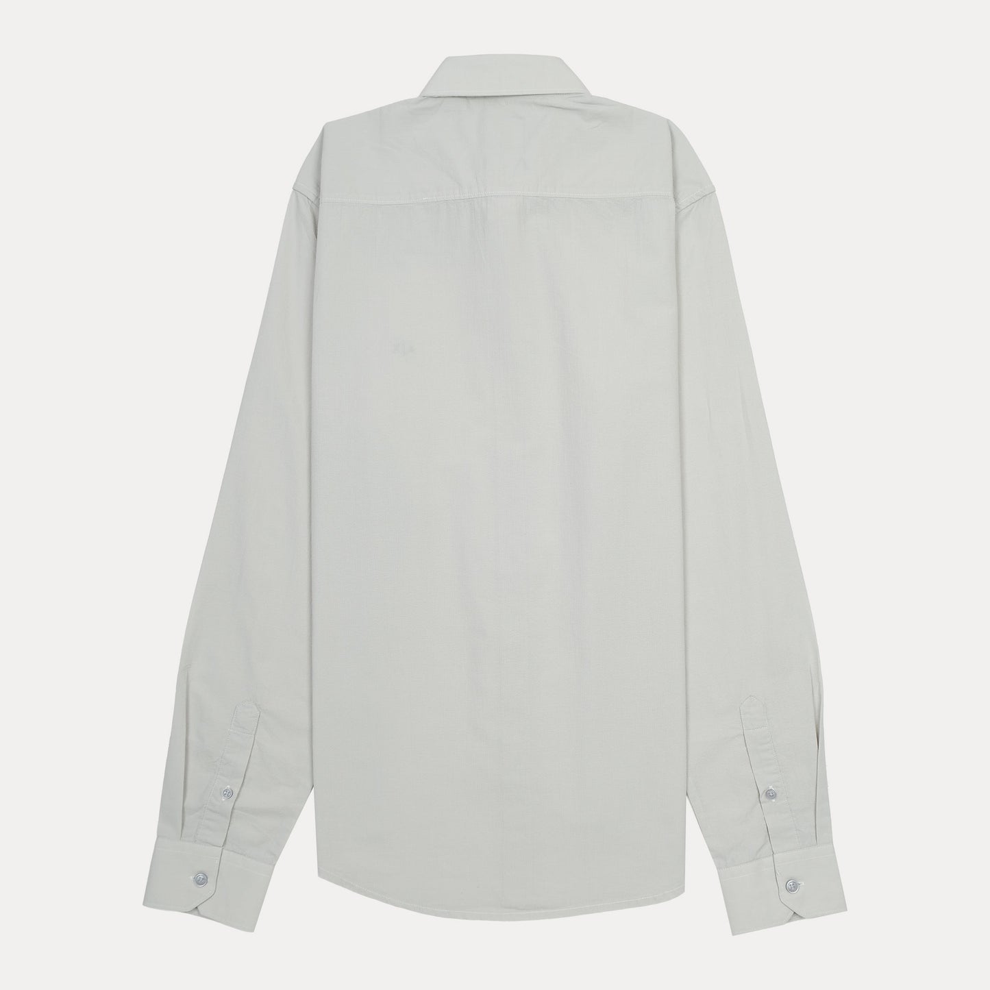 A|X Slim Fit Button-Up Shirt in Light Grey