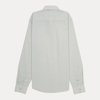 A|X Slim Fit Button-Up Shirt in Light Grey