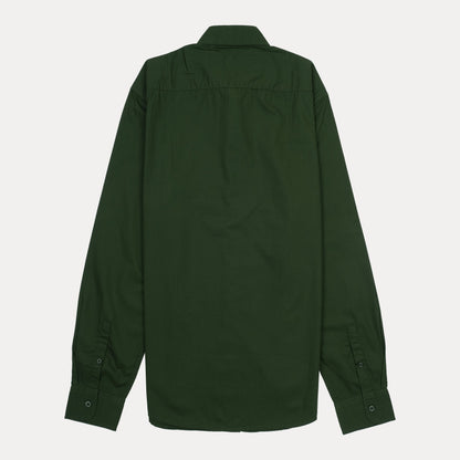 HUGO Circular Eco-Friendly Green Button-Up Shirt