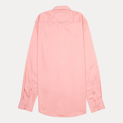 Calvin Klein Jeans Slim Fit Logo Shirt in Orange