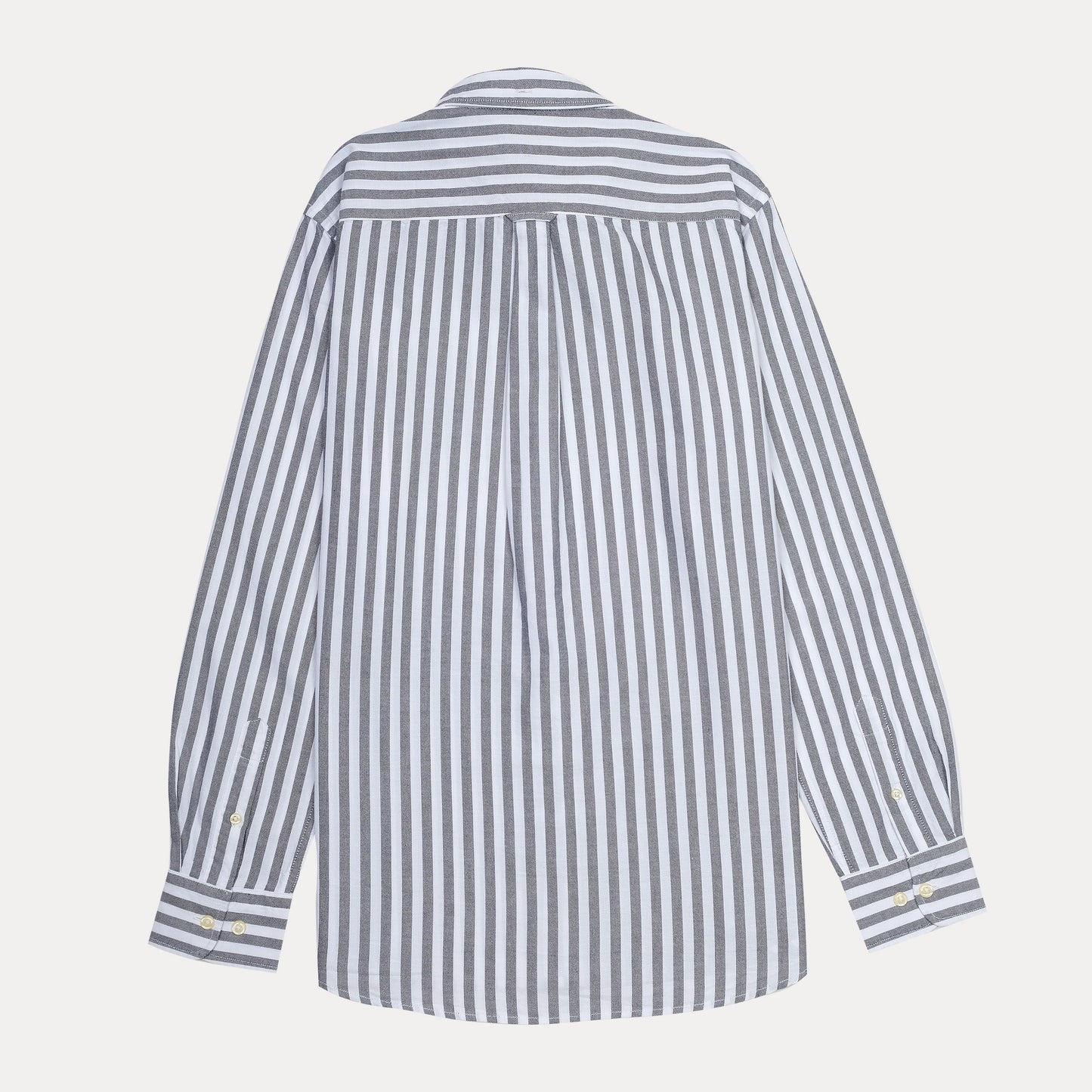 GANT Tech Prep Striped Elegance Shirt in Cloudy Grey